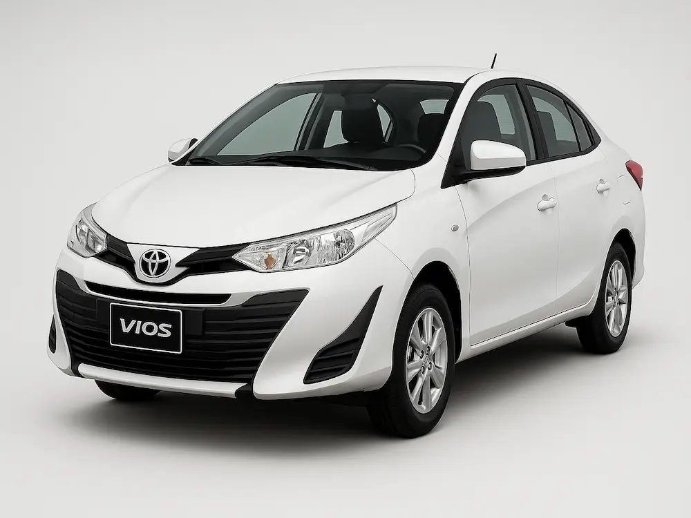 รถเช่าพร้อมคนขับ Toyota Vios โดย DriverBKK