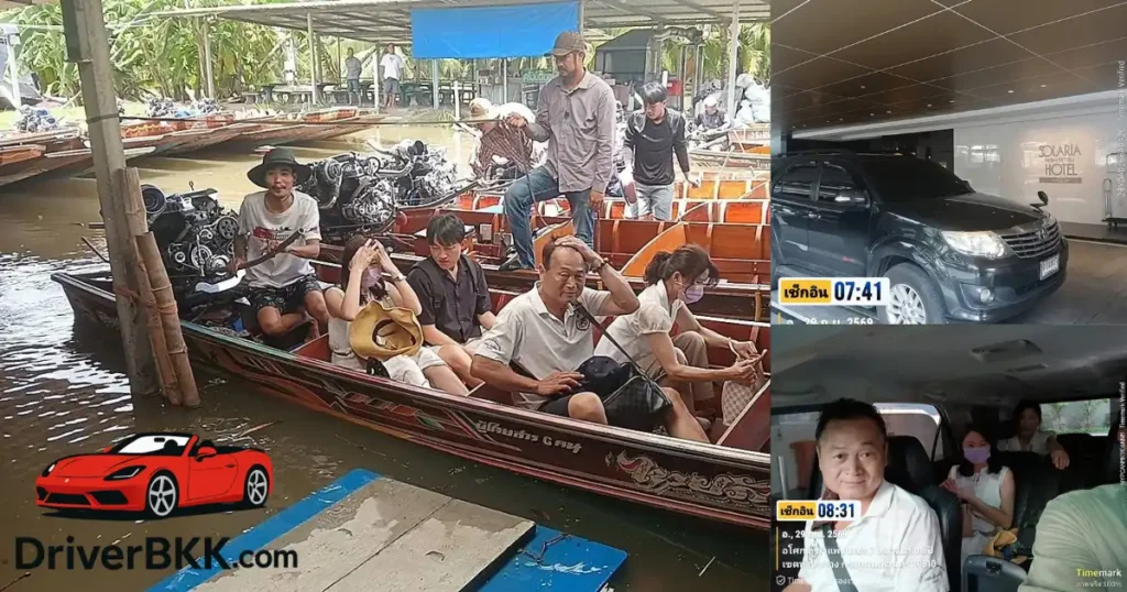 Bangkok car rental with driver,