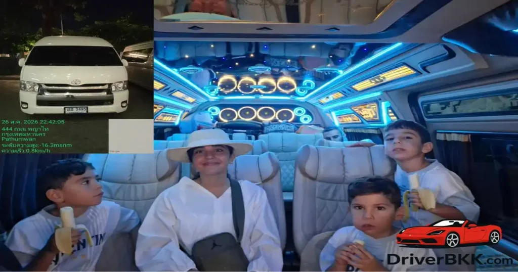 DriverBKK: VIP van transfer